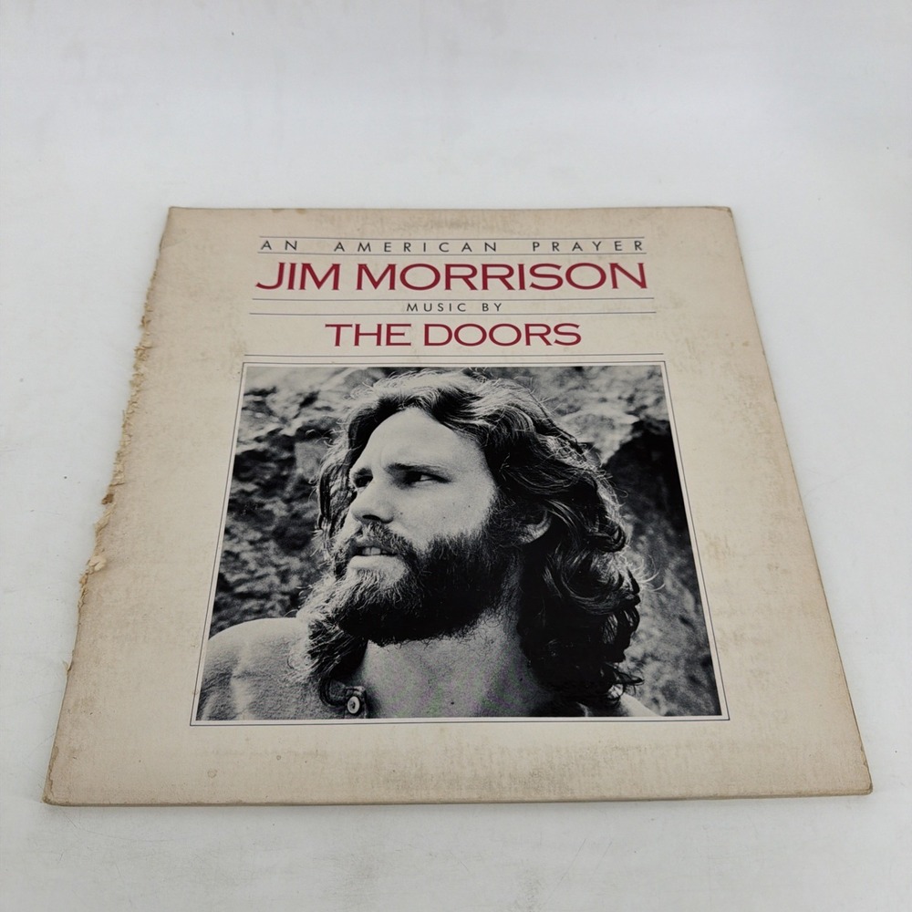 Jim Morrison/The Doors 1st Press An American Prayer 12" Vinyl LP Elektra 5E-502